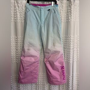 Hurley Girls Ski Snow Pants XL